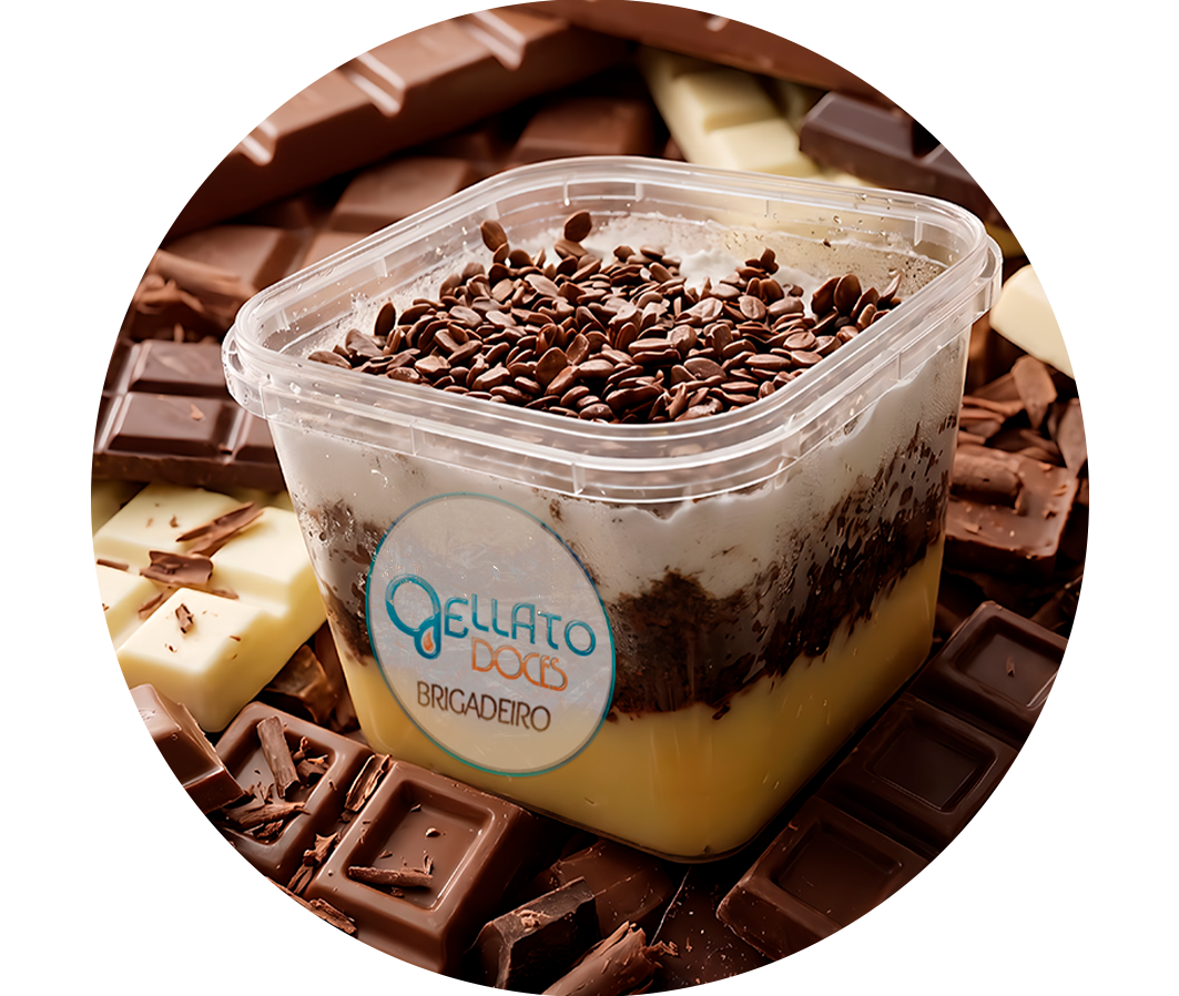 Torta Gelada Brigadeiro
